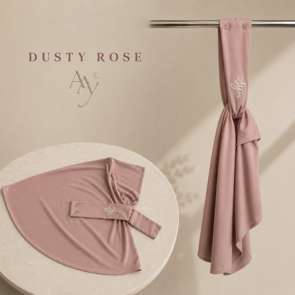 AAY Ease Signature Instant Hijab – Dusty Rose