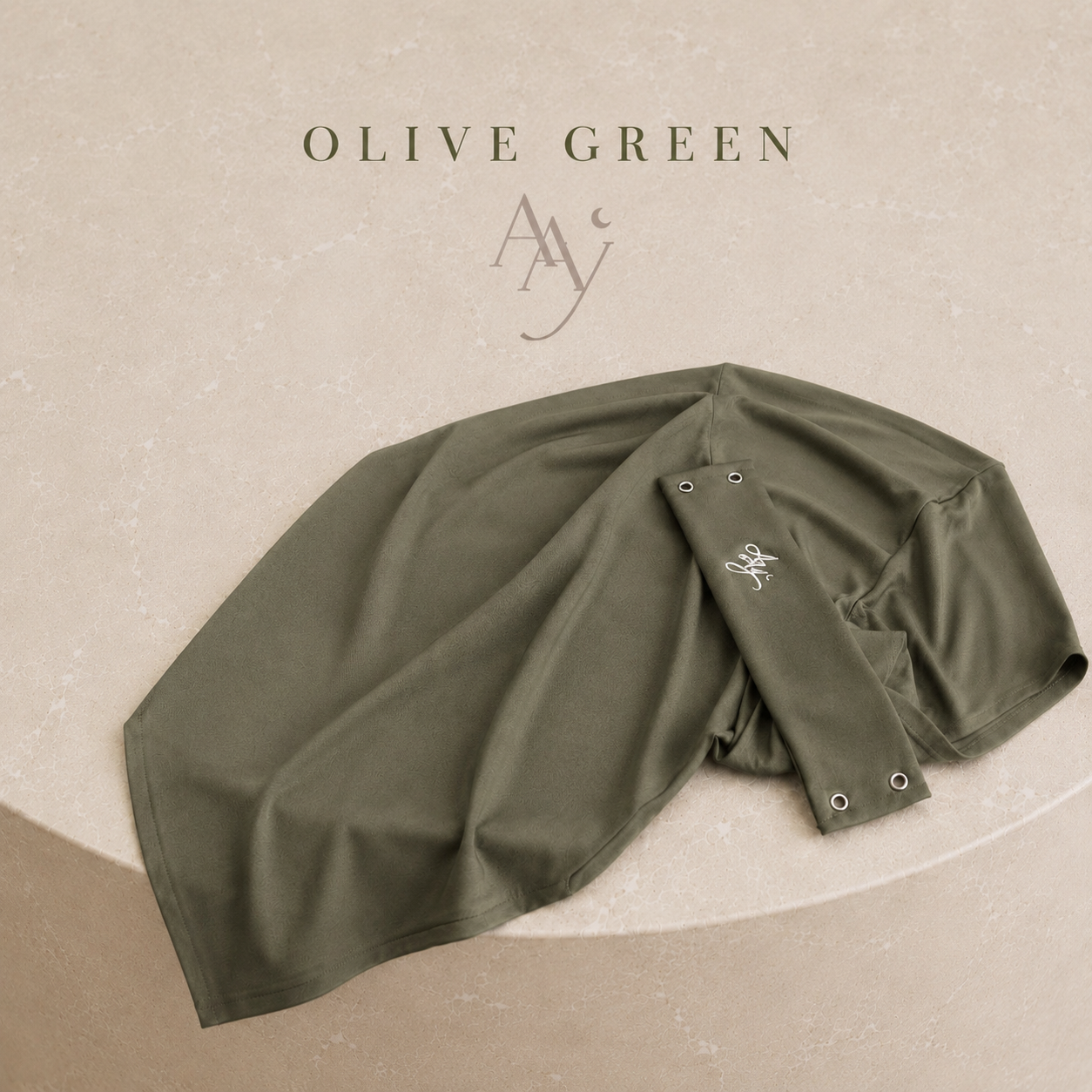 AAY Ease Signature Instant Hijab – Olive Green