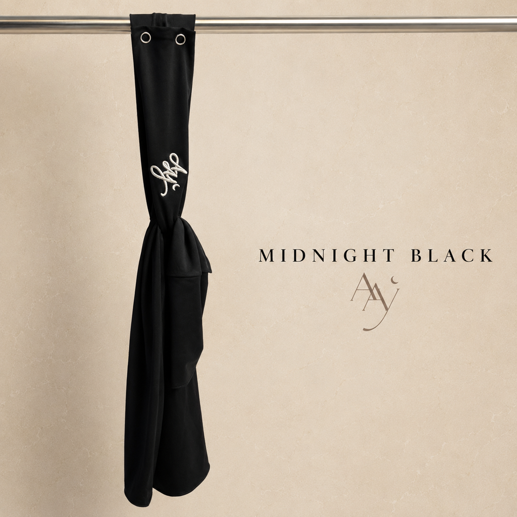 AAY Ease Signature Instant Hijab - Midnight Black