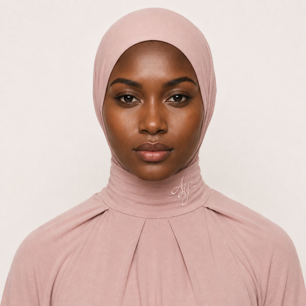 AAY Ease Signature Instant Hijab – Dusty Rose
